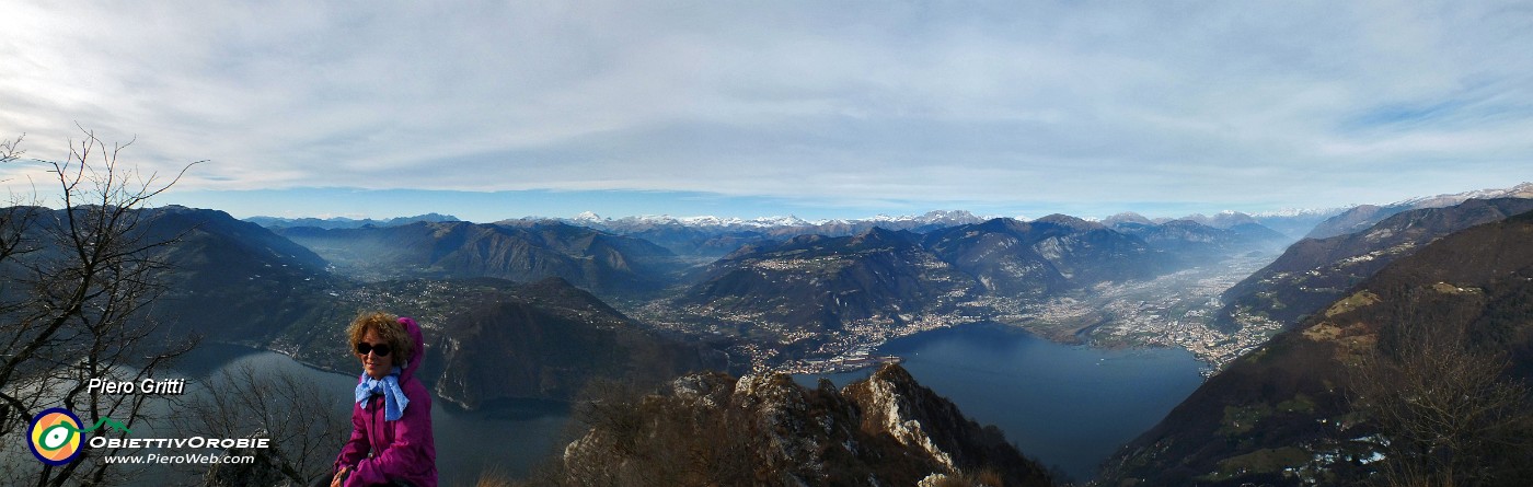 66 Spettacolare vista verso l'alto lago d'Iseo, le Valli Camonica, Bolrlezza, Cavallina.jpg